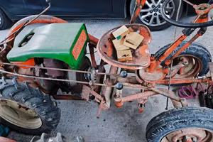Pasquali 908 con Avantreno sterzante, carrellato