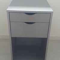 Cassettiera girevole (2 cassetti+mensola e portar)