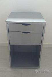 Cassettiera girevole (2 cassetti+mensola e portar)