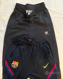 Pantalone tuta Nike Barça, pantalone tuta Adidas