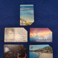 schede telefoniche a tiratura molto limitata 