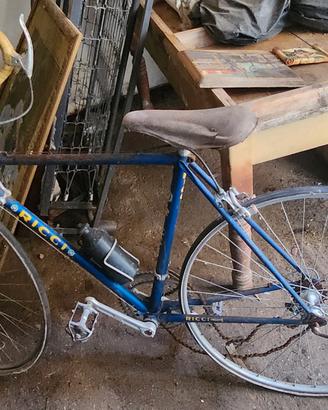 bicicletta da corsa vintage bianchi 