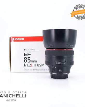 Canon EF 85 f/1.2 L II USM Usato (NS1)