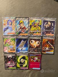 Lotto 11 Carte Pokémon mix