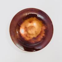 Centrotavola in rame smaltato (De Poli)