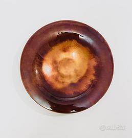 Centrotavola in rame smaltato (De Poli)