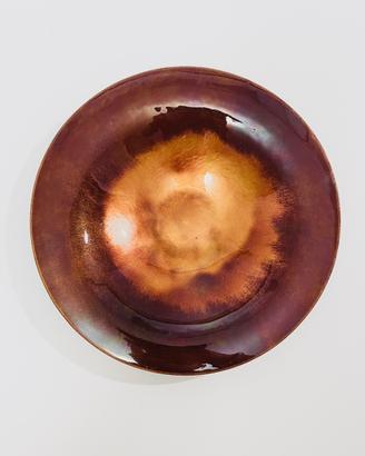 Centrotavola in rame smaltato (De Poli)