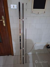 Canna da pesca surfcasting 3 pezzi