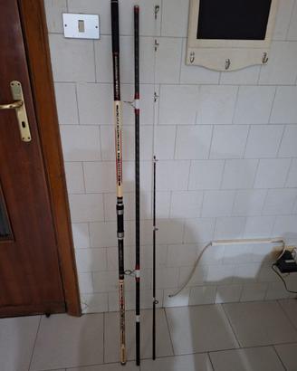 Canna da pesca surfcasting 3 pezzi