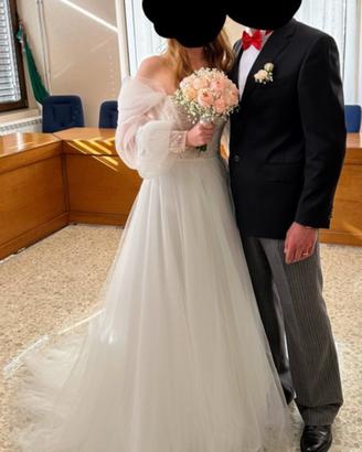 Vestito da Sposa confezionato a mano