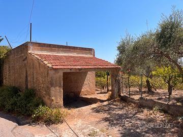 Terreno con fabbricato rurale a Santa Flavia