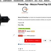 Mozzo PowerTap - MISURATORE DI POTENZA