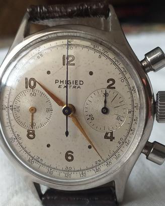 Cronografo Phigied Extra anni 50/60 Landeron 48