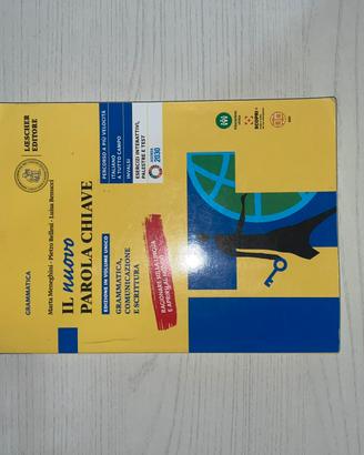Libro italiano, grammatica 1^ biennio superiori