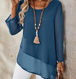 Camicia elegante donna taglia XL 