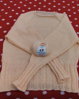 maglione fatto a mano