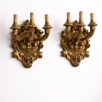 Coppia di Applique  in Stile Barocco