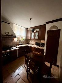 Cucina in finta muratura