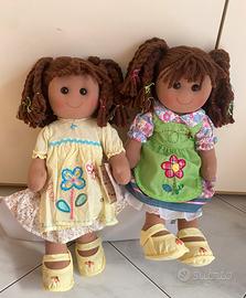 Coppia Bambole Vintage My Doll