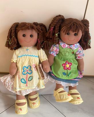 Coppia Bambole Vintage My Doll