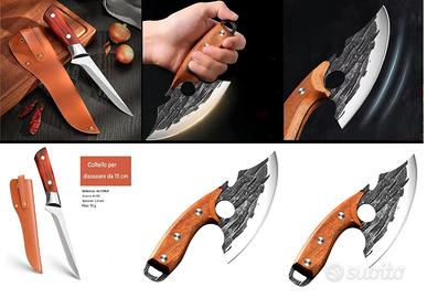 SET 3 Coltelli Da Cuoco Multifunzionali Da Chef