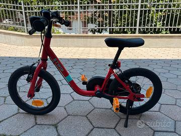 BTWIN Bici bambino 2 in 1 3-5 anni DISCOVER 500