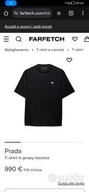 t-shirt PRADA ORIGINALE 
