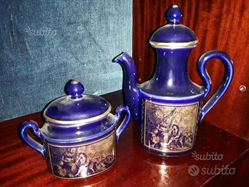 Porcellana limoges veritable bleu de four-j.wagner