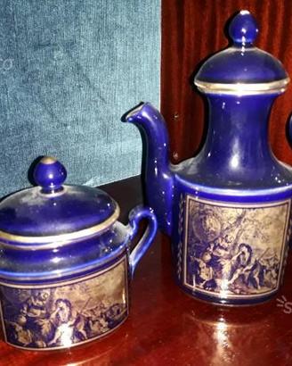 Porcellana limoges veritable bleu de four-j.wagner
