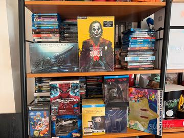 Intera collezione Blu-Ray limited steelbook