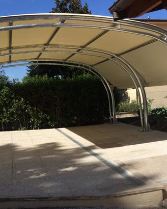 Pensilina per auto Impermeabile - TettoiaAuto