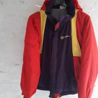 Giaccone rosso blu delave'