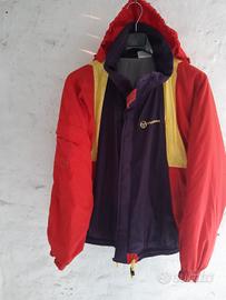 Giaccone rosso blu delave'