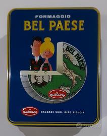 scatola di latta Formaggio bel paese 