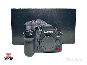 Panasonic LUMIX GH6 (GARANZIA 2 ANNI)