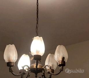 N. 2 lampadari vintage 