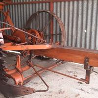 Falciatrice trainata lanz