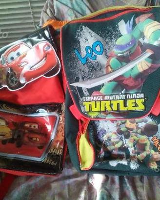 Zaini Turtles e Cars