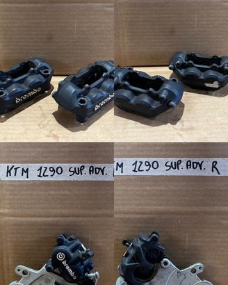 Pinze Freno Anteriori - Posteriori KTM 1290 Super 