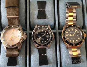 Lotto orologi diver submariner frecce tricolori