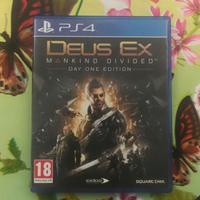 Videogioco Deus Ex Mankind Divided Ps4 nuovo