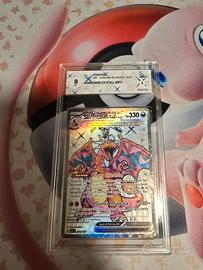Carta Gradata Charizard full art Graad 9