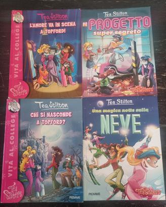 Lotto 4 Libri Tea Sisters (Tea Stilton)