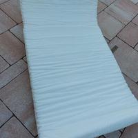 Materassino per lettino da campeggio.