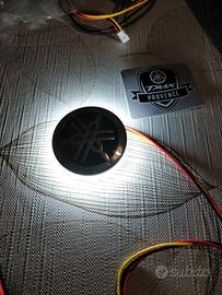 Led circolari Freccia + DRL 50 mm con logo Yamaha
