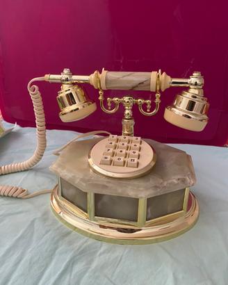 Telefono anni 80 in marmo
