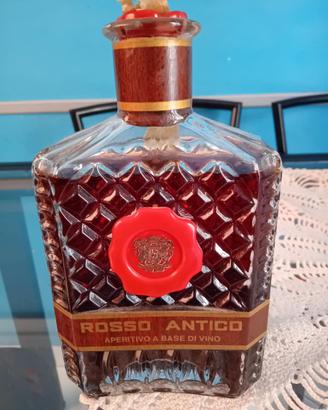Bottiglia liquore Rosso Antico  50cl da collezione