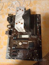 Mainboard MSI Z170-A pro M.2 500gb CPU Intel i7
