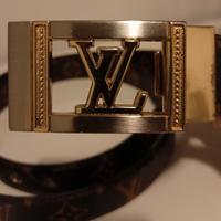 Cintura LV monogram in canvas