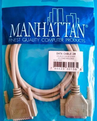 MANHATTAN CAVO DSUB25 MASCHIO - DSUB25 FEMMINA 2M